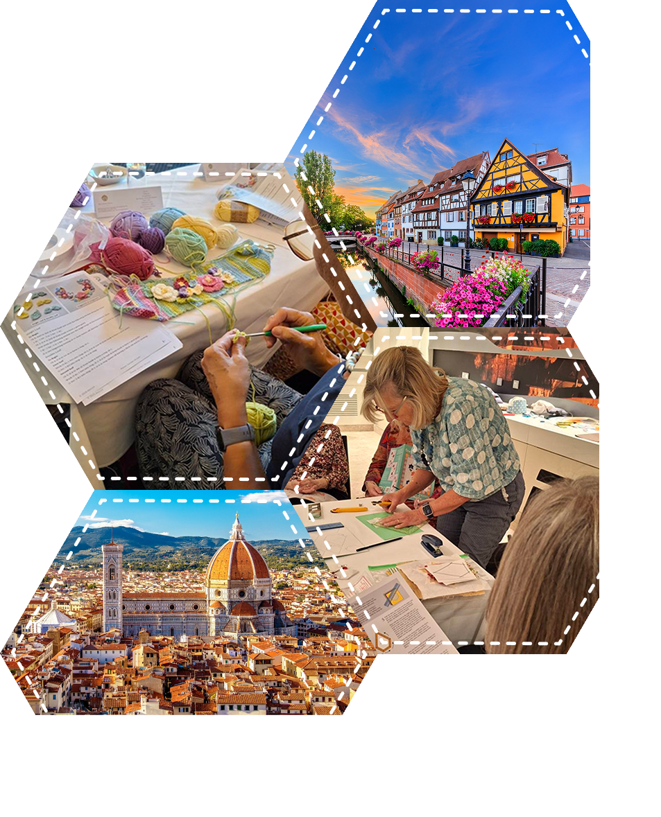 France, Crafting Group, Florence, Stitching Group 