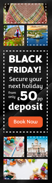Black Friday! Secure your next holiday from only £50pp deposit. Book now